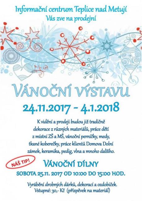 Nabídka akcí na Broumovsku pro víkend od 24. do 26. listopadu