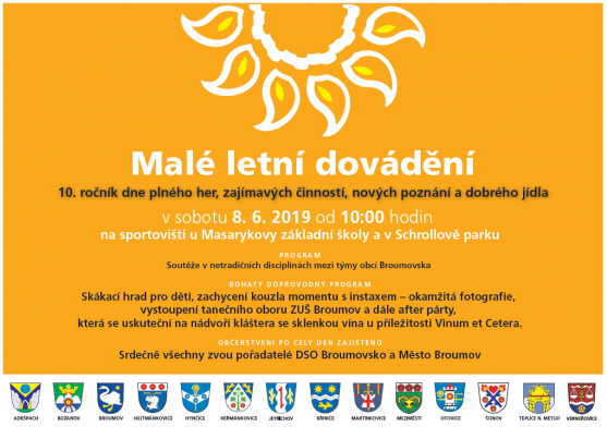 Nabídka akcí na Broumovsku pro víkend od 7. do 9. června