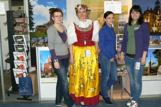 Broumov s partnery z Nowé Rudy se prezentovali na veletrhu cestovního ruchu v polském Gdańsku