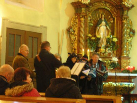 Češi a Poláci si přáli k Vánocům v polské Czermné