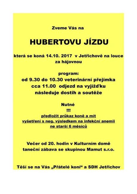 Nabídka akcí na Broumovsku pro víkend od 13. do 15. října