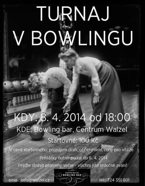 Centrum Walzel pořádá první bowlingový turnaj