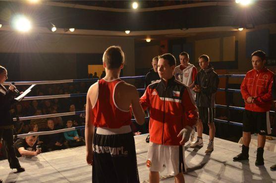 Lukáš Konečný byl hvězdou broumovského Galavečera boxu