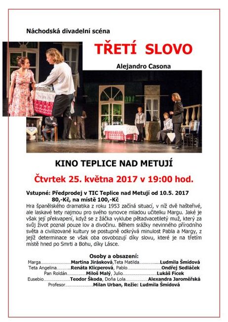 Nabídka akcí na Broumovsku pro víkend od 26. do 28. května