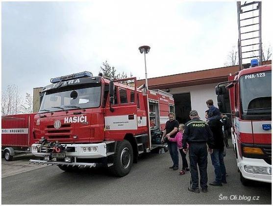 Broumovské hasiče přišlo při Dnech otevřených dveří navštívit téměř 400 lidí