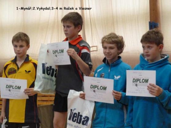 V Broumově se hrál bodovací turnaj mladšího žactva ve stolním tenise