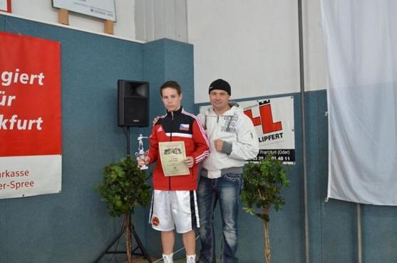 Boxer Šuda získal stříbrnou medaili v německém Frankfurtu