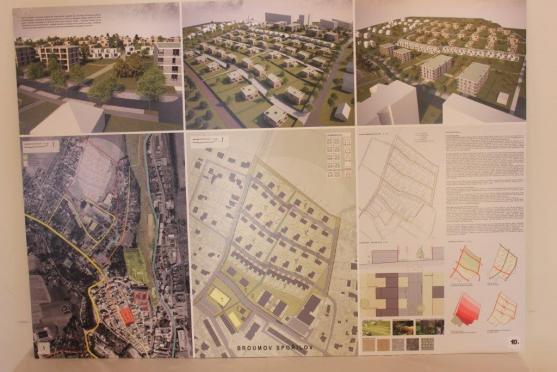 Ve Staré radnici jsou vystaveny návrhy Urbanistické soutěže Broumov - Spořilov