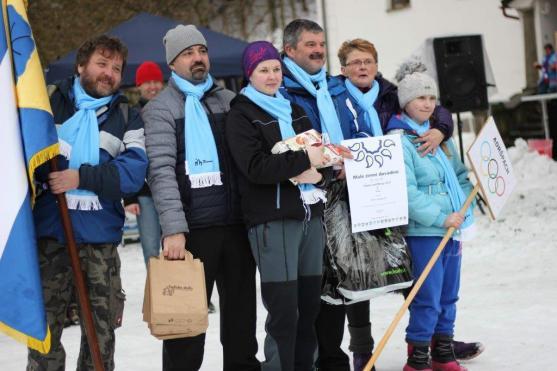 Dovádění měst a obcí Broumovska a Policka bylo poprvé v zimních podmínkách