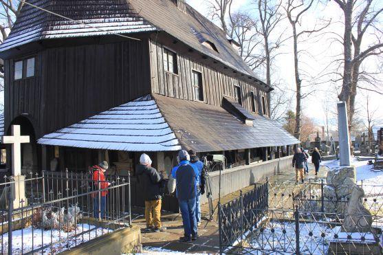 Štáb České televize natáčel v Broumově Záhady Toma Wizarda