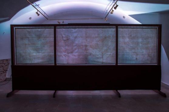 Turínské plátno z broumovského kláštera vystavuje na speciální výstavě zámek Fryštát v Karviné