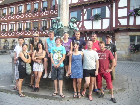 Výprava broumovských volejbalistů jede opět na míčový čtyřboj do Forchheimu