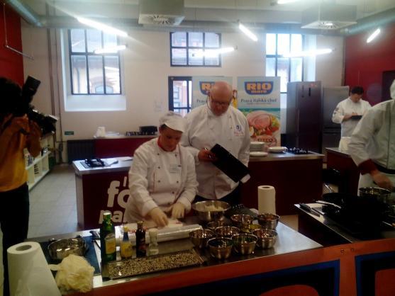 Studentka teplické hotelové školy byla čtvrtá na gastronomické soutěži Svačina roku s Rio Mare