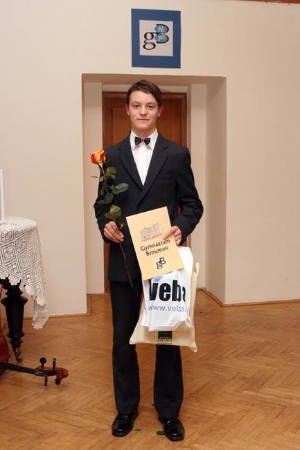 Nadační fond Gymnázia Broumov ocenil nejlepší studenty