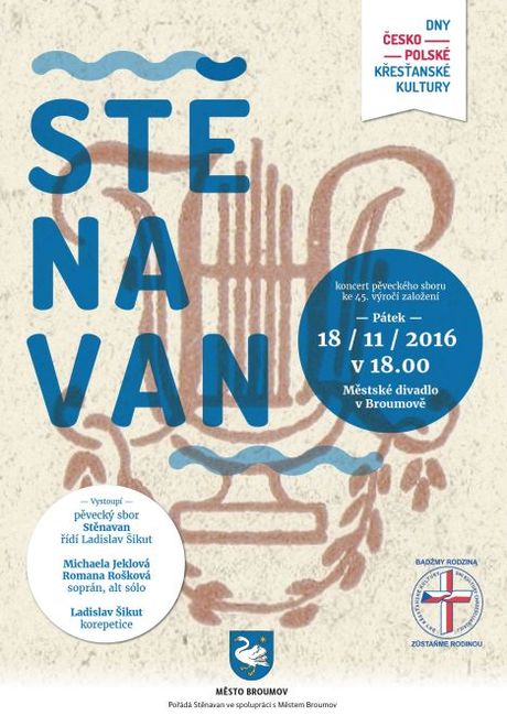 Nabídka akcí na Broumovsku pro víkend od 18. do 20. listopadu