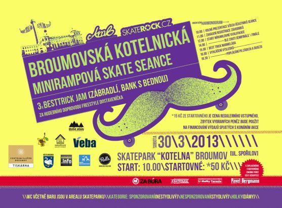 Blíží se Broumovská kotelnická miniramp sk8 seance