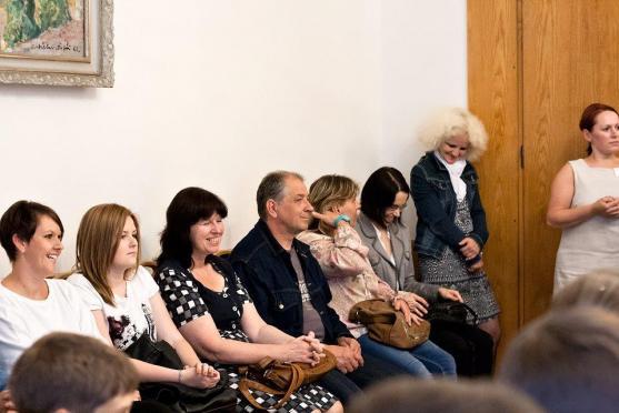 Starosta Jaroslav Bitnar přijal děti z Tanečního klubu Broumov