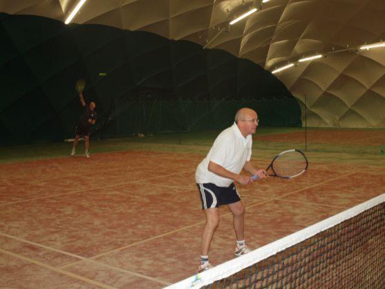 Vrzáček se Strelcem zvítězili v tenisovém turnaji čtyřher v Teplicích nad Metují
