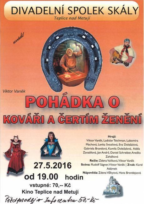 Nabídka akcí na Broumovsku pro víkend od 27. do 29. května