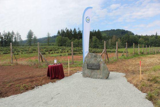 Poklepáním na základní kámen byla dnes symbolicky zahájena rekonstrukce silnice do Broumova přes Pasa