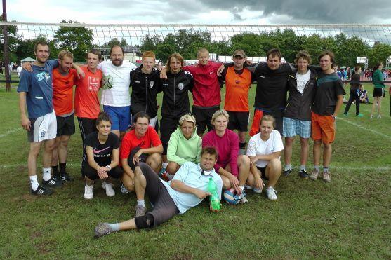 Team Broumov obsadil 18. místo v míčovém čtyřboji v německém Forchheimu