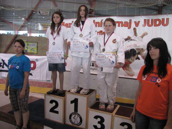 Judistka Anna Freiwaldová přivezla zlato z Velké ceny Nového Bydžova