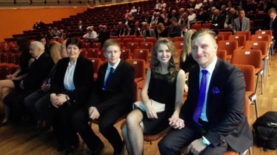 Během Večera českého golfu byl oceněn i člen broumovského Grosshofu