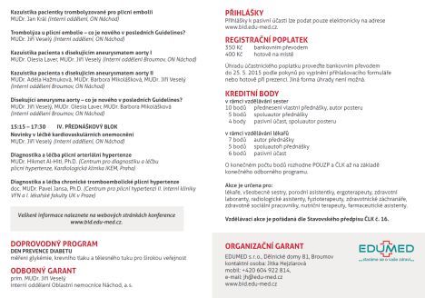 Tradiční Broumovský internistický den slaví