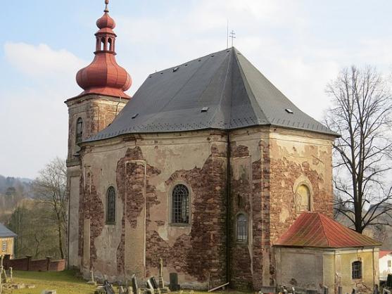 Cyklus (Ne)tušené souvislosti otevřel kostel Všech svatých v Heřmánkovicích