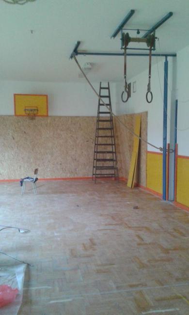 Sokolové v Bezděkově nad Metují si zrekonstruovali tělocvičnu 