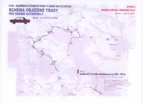 Pokračuje rekonstrukce silnice přes Pasa. 2. dubna se na tři měsíce uzavře 
