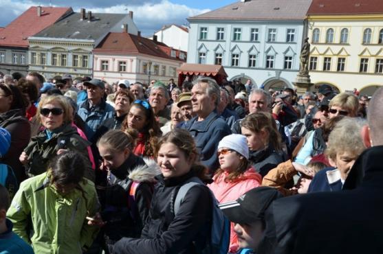 Dnes do Broumova přijede prezident. Včera navštívil Holovousy, Jičín a Náchod