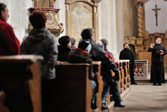 Slavností a Požehnáním byla symbolicky zahájena obnova kostela sv. Markéty v Šonově u Broumova
