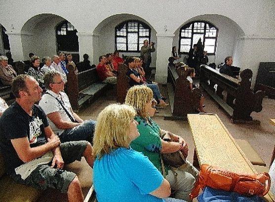 Noc kostelů v broumovském kostele Vzkříšení 