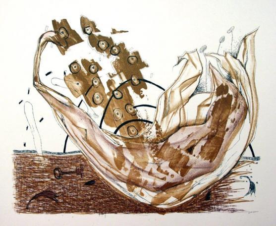 Muzeum papírových modelů připravilo výstavu dvou vynikajících grafiků, kteří se tady představují na výstavě s lakonickým názvem Grafika