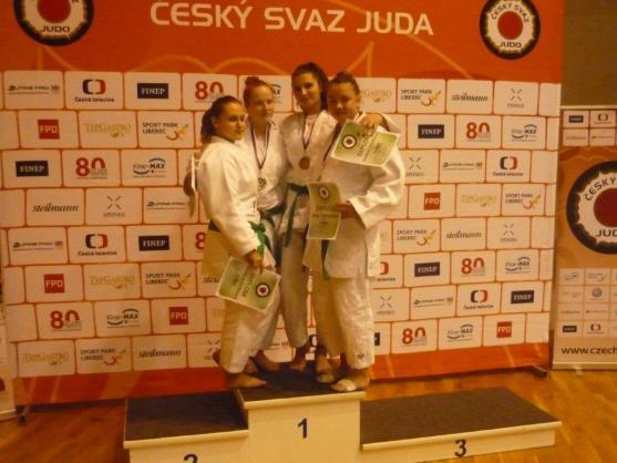 Judistka Kristýna Vondřejcová zakončila sezónu bronzem na Mistrovství ČR