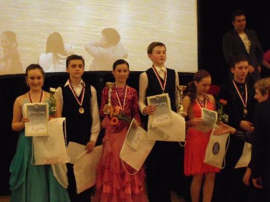 Pár Novotný - Novotná z Tanečního klubu Broumov je dvojnásobným Mistrem České republiky 