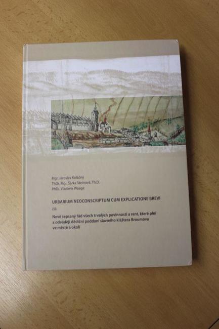 Vyšla unikátní archivní památka z Broumovska 