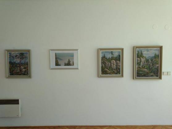 Malby a fotografie na výstavě v Polici nad Metují