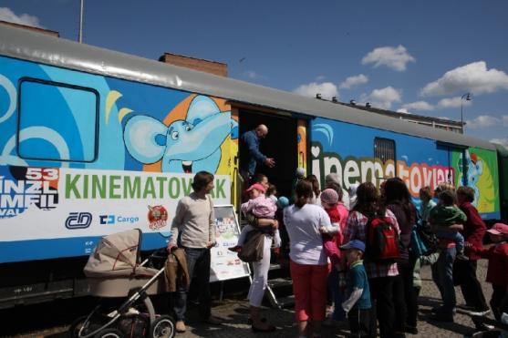 Na broumovském nádraží nabídne Kinematovlak den plný pohádek 