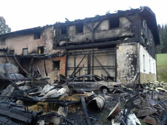 Požár v Hlavňově napáchal škodu za 3 miliony korun