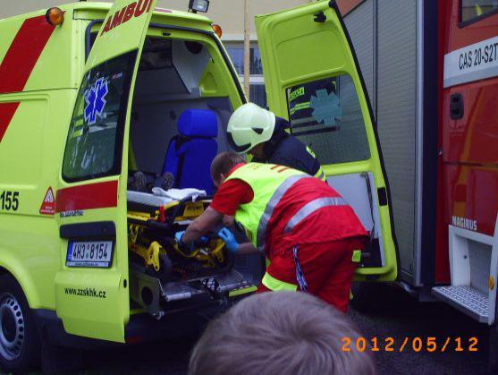 V Rožmitále u Broumova hořela škola - jen jako 