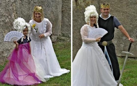 Dámy v nádherných šatech, pánové v cylindrech...Takové byly Zámecké slavnosti v Adršpachu 