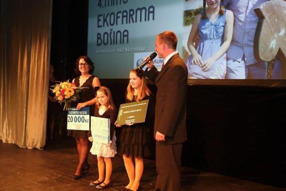 Ekofarma Bošina z Vernéřovic je čtvrtou nejlepší Farmou roku 