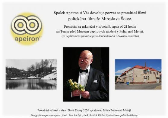 V Polici se budou promítat filmy o Polici 