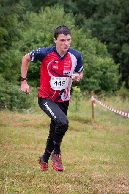 Jan Rusin reprezentoval Českou republiku na Mistrovství Evropy v orientačním běhu dorostu