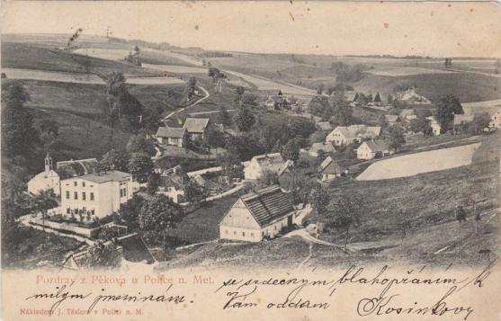 Rozsáhlá publikace o obcích Pěkov a Hony