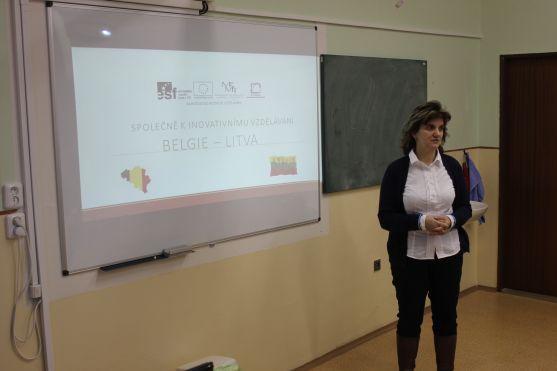 Broumovská učitelka absolvovala poznávací cestu po školách v Belgii a Litvě