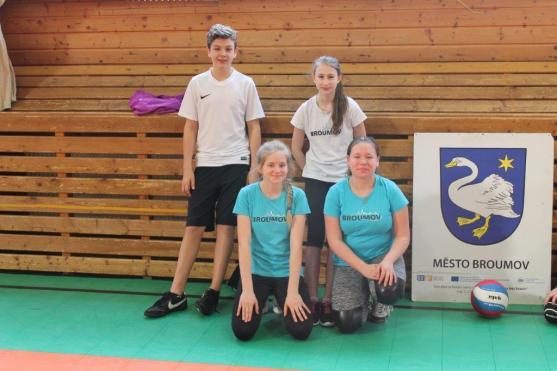 Broumovský tým "modrého" volejbalu uhrál zatím nejlepší umístění