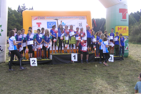 Člen broumovského oddílu orientačního běhu se stal mistrem republiky v závodě družstev